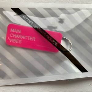 Main Character Vibes Keychain